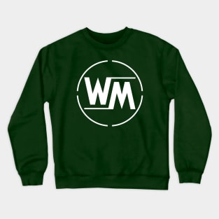 1976-88 WM Peugeot team logo white print Crewneck Sweatshirt